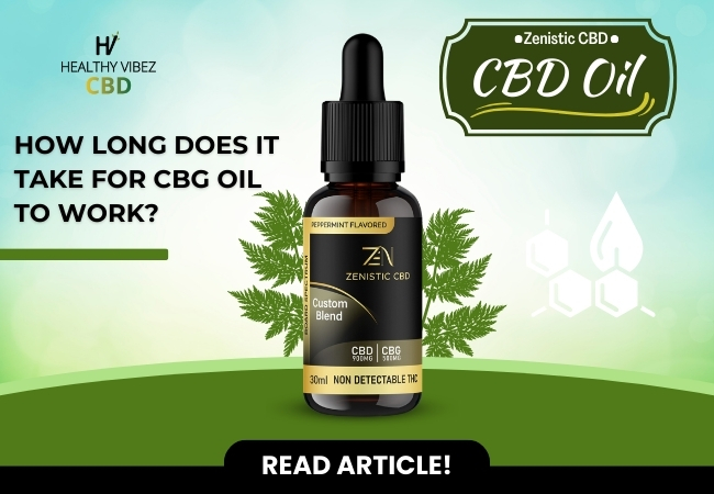 How Long Does It Take For CBG Oil To Work
