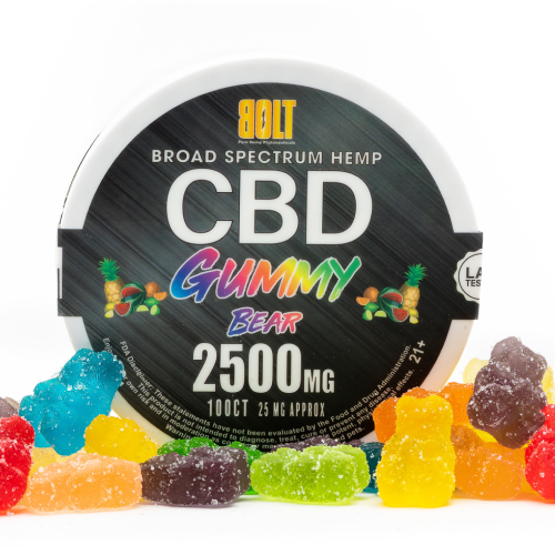 BOLT CBD Gummy Bears– Best Organic Gummies