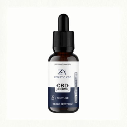 CBD Tincture Broad Spectrum (3000mg) Peppermint Flavoured