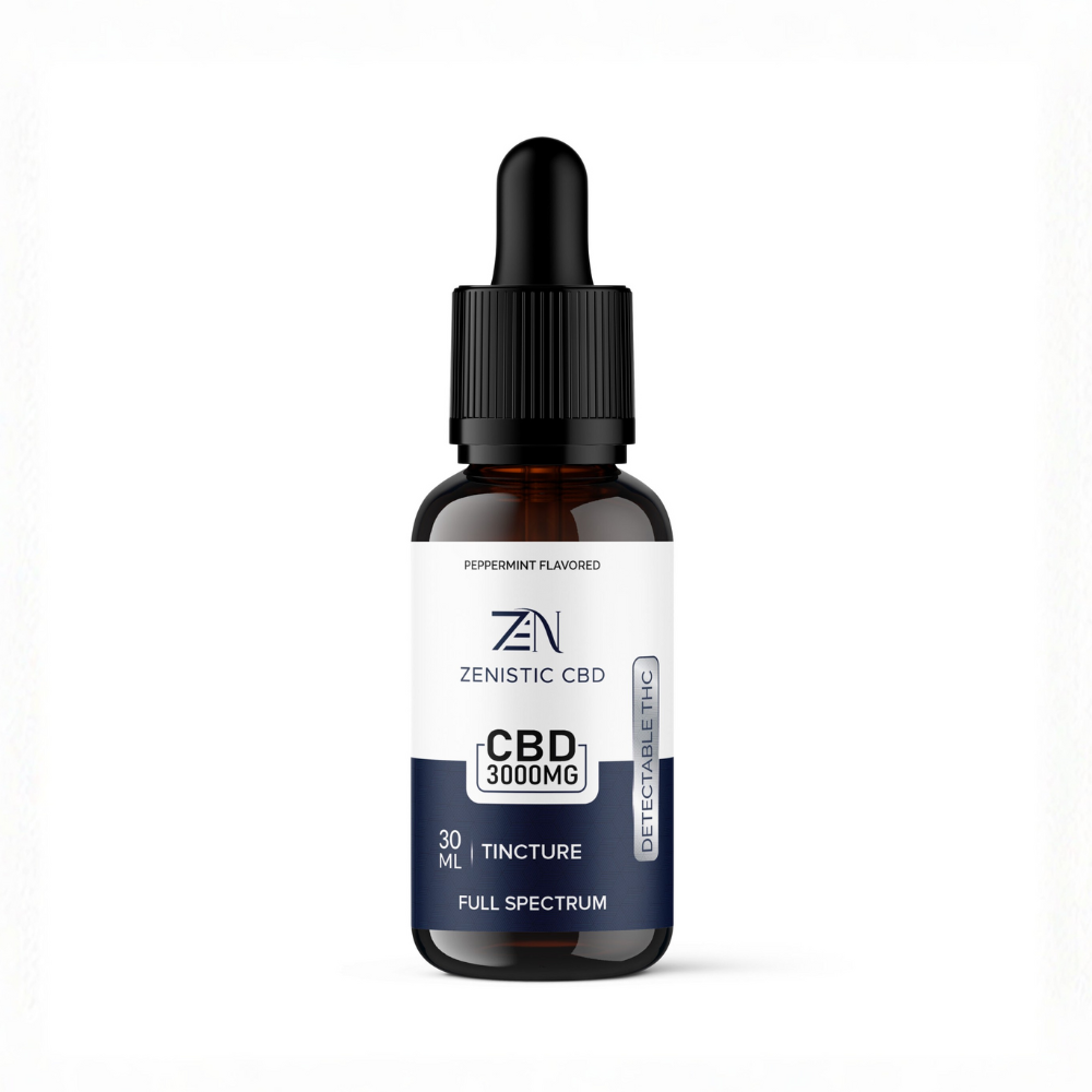 CBD Tincture Full Spectrum (3000mg) Peppermint Flavoured